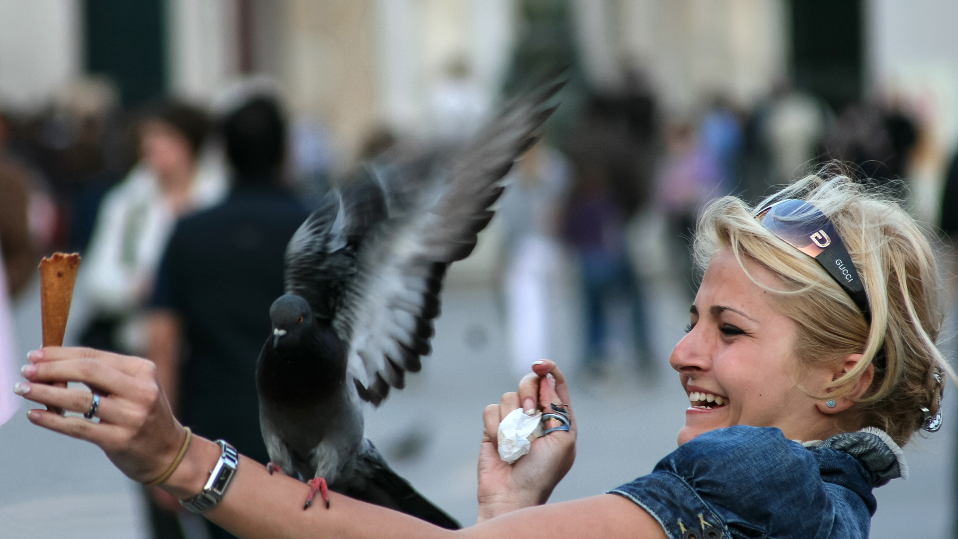 gespannte Freude - Hirning