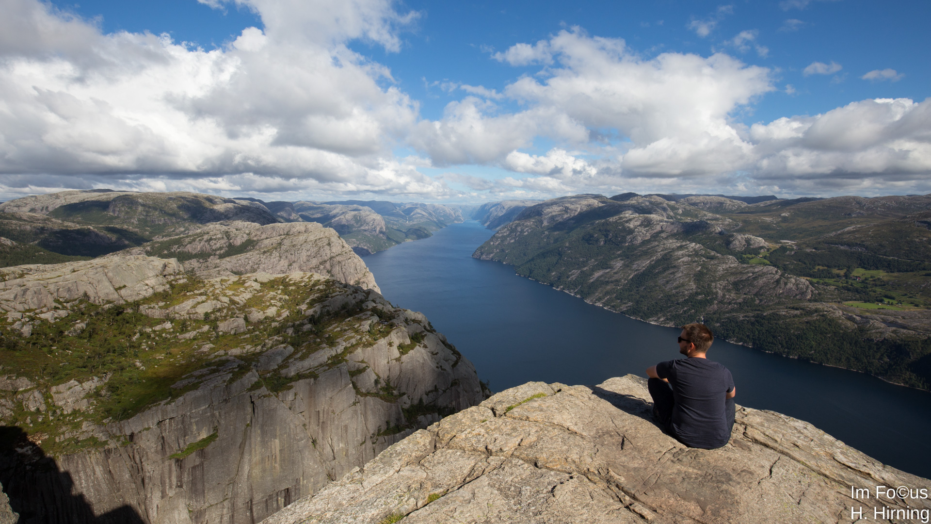 Preikestolen mit Lysefjord