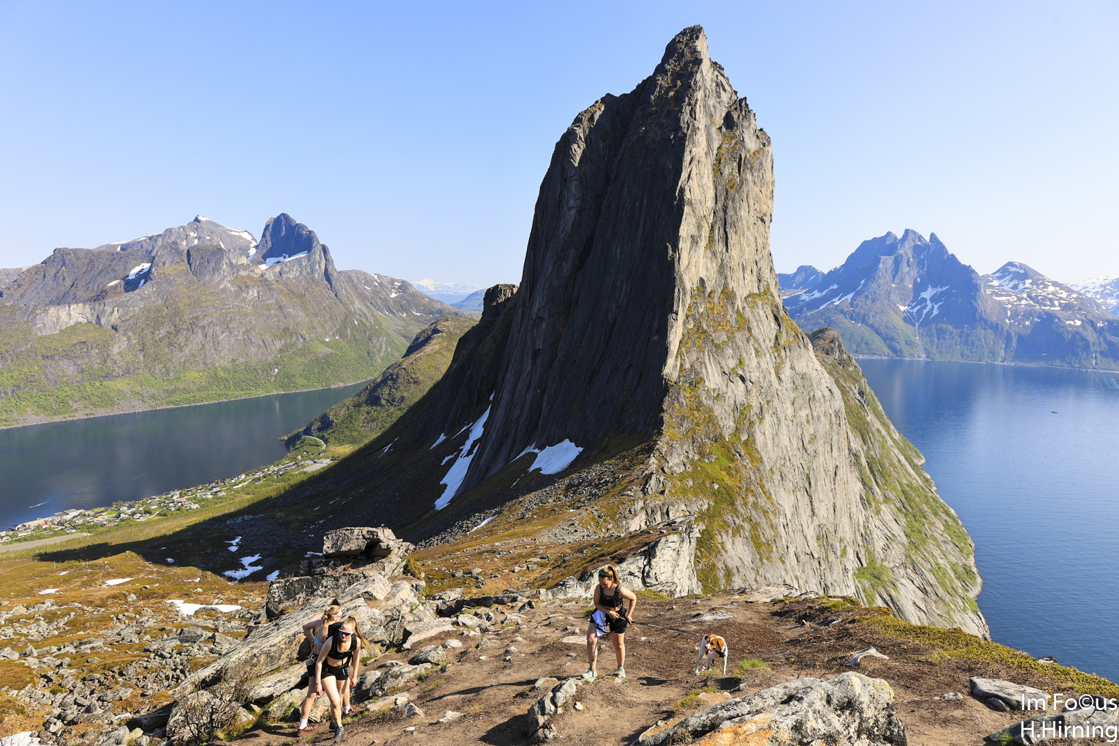 Blick auf den Segla, Insel Senja