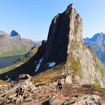 Blick auf den Segla, Insel Senja