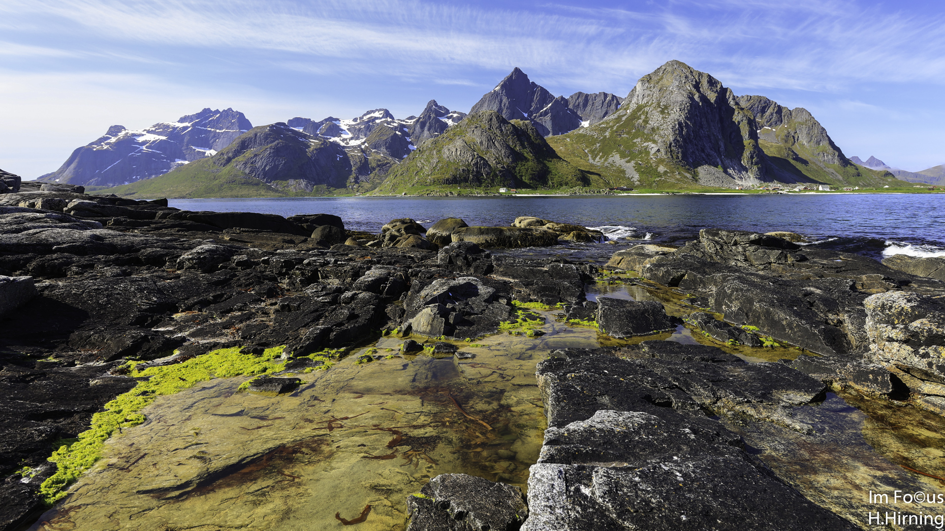 Am Flakstadpollen, Lofoten
