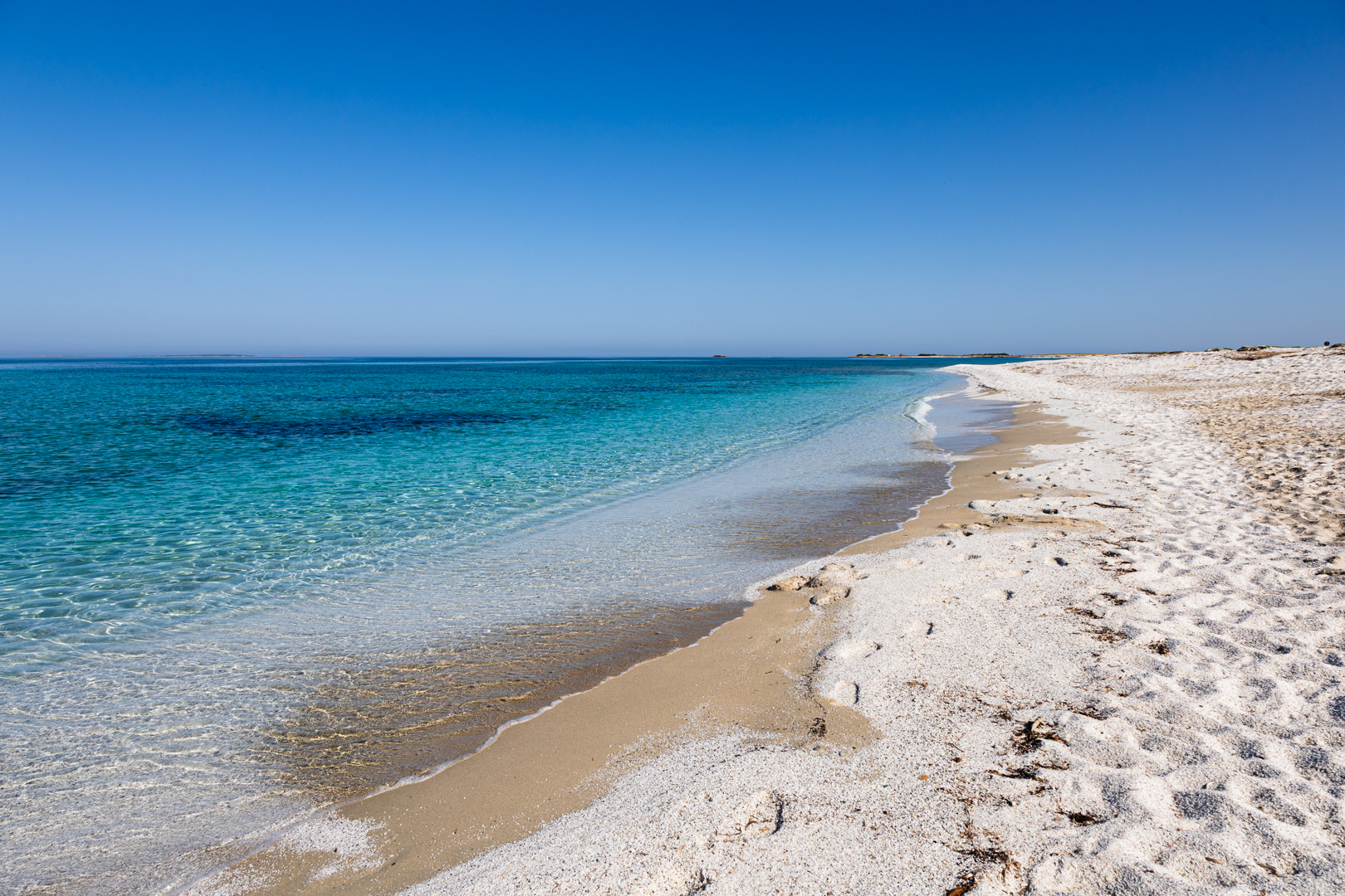 am Reiskornstrand bei Mari Ermi, Sardinien