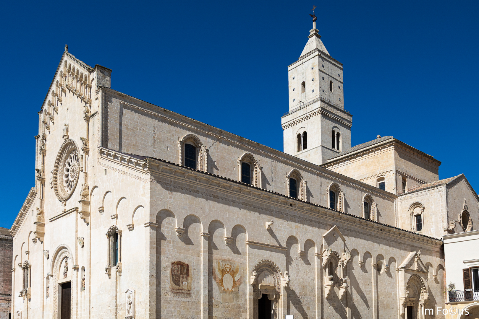 Kathedrale von Matera, Baubebinn 1230, romanisch-apulischer Stil